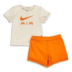 Pre School Tracksuits - Nike Air - Bright Mandarin-Coconut Milk