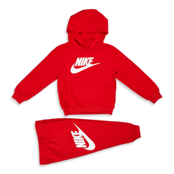Vorschule Tracksuits - Nike Club Hbr - University Red-University Red