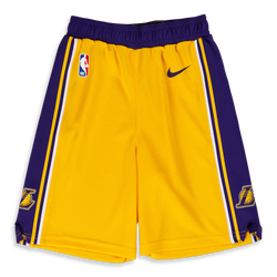 Vorschule Shorts - Nike Nba Lakers Swingman Icon - Amarillo-Amarillo