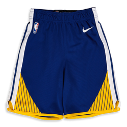 Pre School Shorts - Nike Nba Warriors Swingman Icon - Rush Blue-Rush Blue