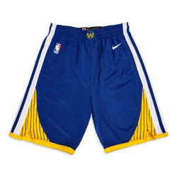 Maternelle Shorts - Nike Nba Warriors Swingman Icon - Rush Blue-Rush Blue