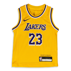 Pre School Jerseys/Replicas - Nike Nba L.James Lakers Swingman - Amarillo-Amarillo