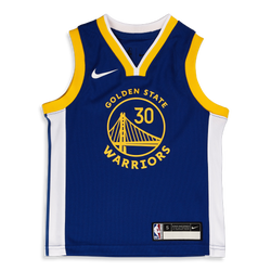 Vorschule Jerseys/Replicas - Nike Nba S.Curry Warriors Swingman - Rush Blue-Rush Blue