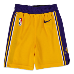 Vorschule Shorts - Nike Nba Lakers Swingman Icon - Amarillo-Amarillo