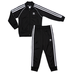 Pre School Tracksuits - adidas Superstar - Black-Black