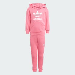 Maternelle Hoodies - adidas Adicolor Hoodie Set - Pink Fusion-Pink Fusion