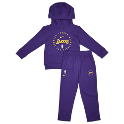 Vorschule Tracksuits - Nike Club Team Logo 4-7 Lakers - Field Purple-Field Purple