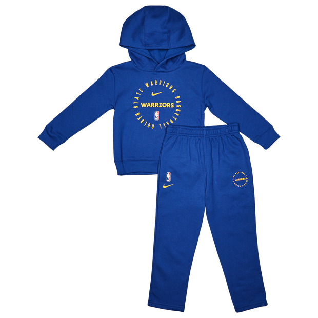 Image of Nike Club Team Logo 4-7 Warriors unisex Tute da ginnastica - Blu - Pile di cotone - Foot Locker035