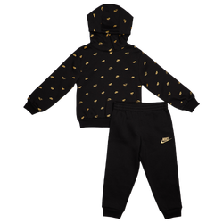 Pre School Tracksuits - Nike Futura Aop - Black-Black