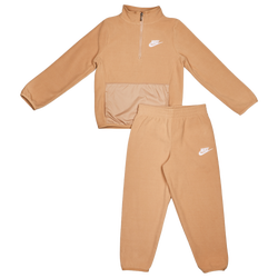 Pre School Tracksuits - Nike Club Polar Hz - Hemp-Hemp