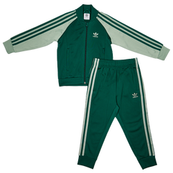 Collegiate green adidas tracksuit online