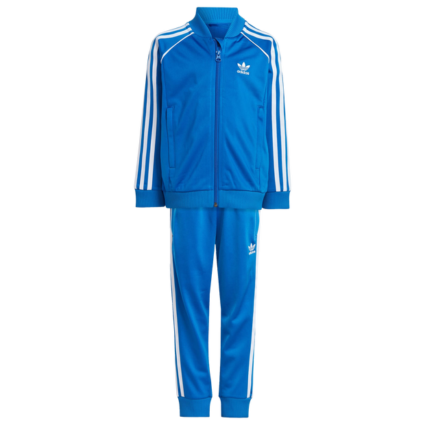 Adidas Adicolor Sst Unisex Trainingsanzüge - Blau - Größe: 117 - 122 CM - Baumwoll-Canvas - Foot Locker