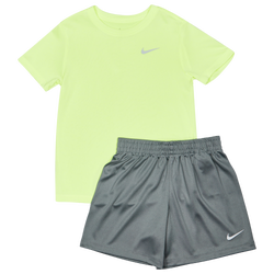 Vorschule Tracksuits - Nike Dri-fit - Smoke Grey-Volt