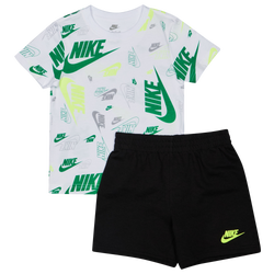 Maternelle Tracksuits - Nike Futura Aop - Black-Volt-Stadium Green