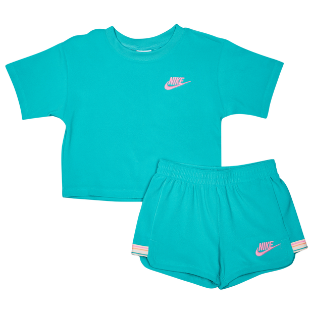 Image of Nike Terry unisex Tute da ginnastica - Verde - French Terry di cotone - Foot Locker035
