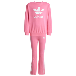 Scuola materna Tracksuits - adidas Adicolor Trefoil - Pink Fusion-Pink Fusion