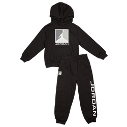 Pre School Tracksuits - Jordan Baseline - Black-Black