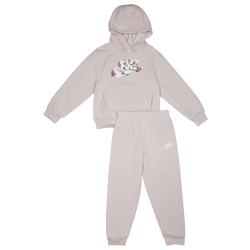 Scuola materna Tracksuits - Nike Floral Embroidery - Platinum Violet-Platinum Violet