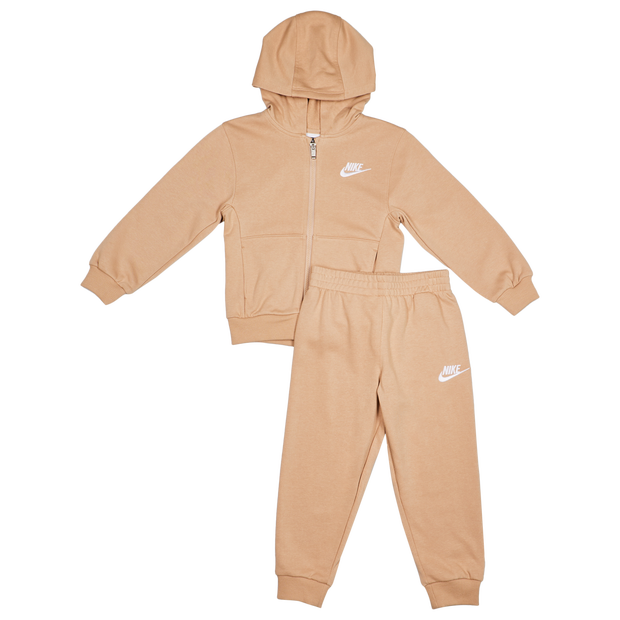 Image of Nike Club Lbr Fz unisex Tute da ginnastica - Marrone - French Terry di cotone - Foot Locker035