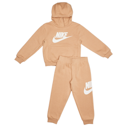 Scuola materna Tracksuits - Nike Club Hbr - Hemp-Hemp