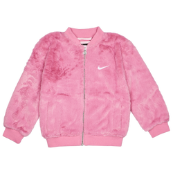 Scuola materna Jackets - Nike Faux Fur - Magic Flamingo-Magic Flamingo
