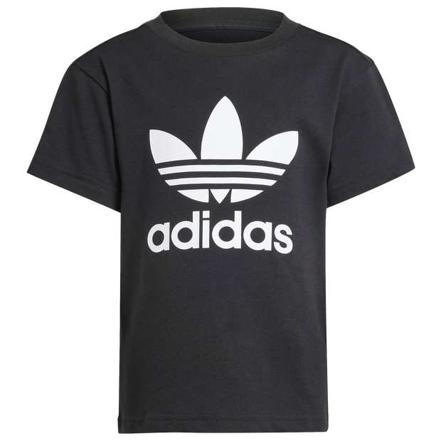 Image of Adidas Trefoil unisex Magliette - Nero - Foot Locker035