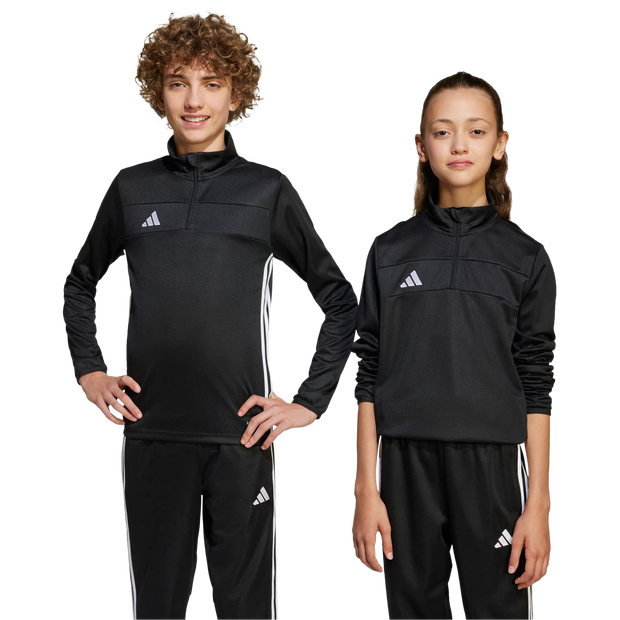 Image of Adidas Tiro 25 Essentials unisex Magliette - Nero - Poly Mesh - Foot Locker035