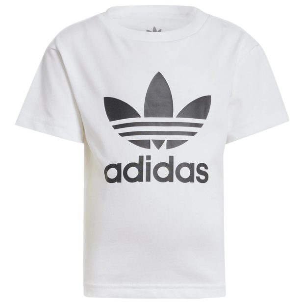 Image of Adidas Trefoil unisex Magliette - Bianco - Foot Locker035