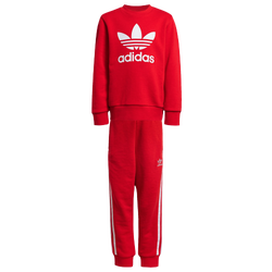 Vorschule Tracksuits - adidas Adicolor - Better Scarlet-Better Scarlet