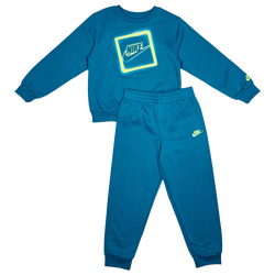 Pre School Tracksuits - Nike Glow With Me - Green Abyss-Green Abyss