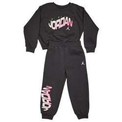 voorschools Tracksuits - Jordan Bubble - Off Noir-Off Noir