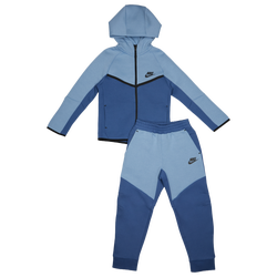 Scuola materna Tracksuits - Nike Tech Colorblock - Work Blue-White