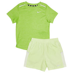 Scuola materna Tracksuits - Nike Miler - Light Liquid Lime-Grey