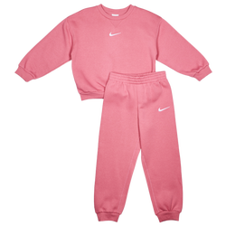 Scuola materna Tracksuits - Nike Essential Crew - Nike Peony-White