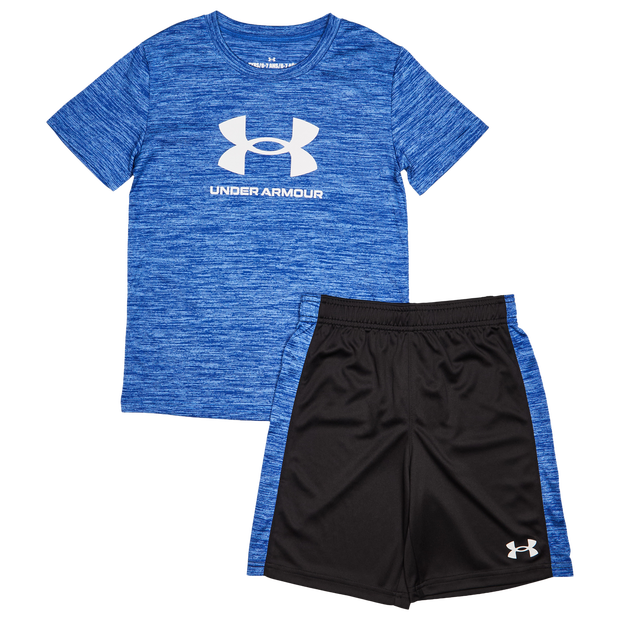 Under Armour Tech Bambini - Tute da ginnastica Blu - Taglia 80 - 96 CM - Poly Jersey