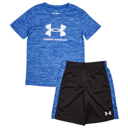 Pre School Tracksuits - Under Armour Tech Heartbeat - Royal-Black