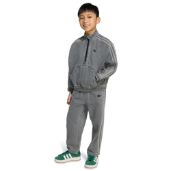 Scuola materna Tracksuits - adidas Denim Crew Set - Grey-Grey