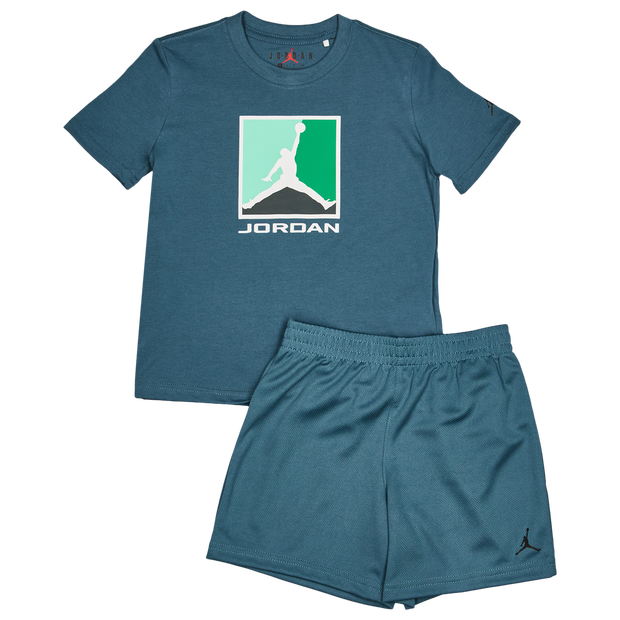 Jordan Brooklyn Gfx Block Bébé - Survêtements, Vert - Taille 110 - 116 CM - Poly Jersey