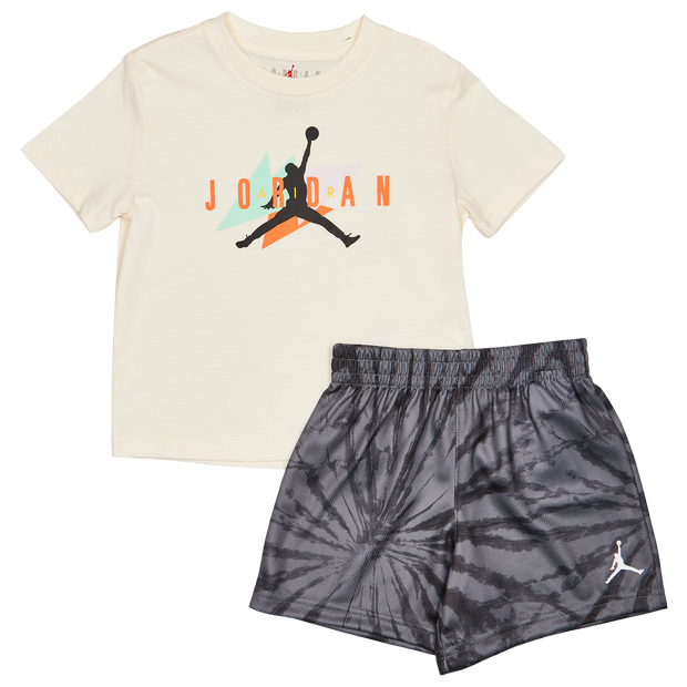 Jordan Festival Tie Dye Bambini - Tute da ginnastica Bianco - Taglia 110 - 116 CM - Jersey di cotone