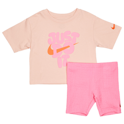 Vorschule Tracksuits - Nike Bubble Gfx Bike - Arctic-Pink Glow
