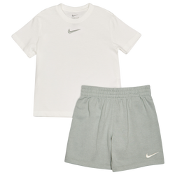 Pre School Tracksuits - Nike Essentials Jersey - Pale Ivory-Mica Green