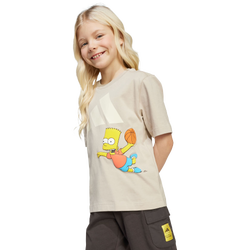 Pre escolar Tracksuits - adidas The Simpsons Tee Set - Cotton Jersey-Wonder Beige
