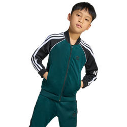 Vorschule Tracksuits - adidas Adicolor Sst Track Suit - Poly Mesh-Aurora Ivy