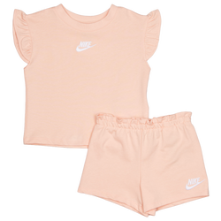 Pre School Tracksuits - Nike Ruffle - Arctic Orange-White