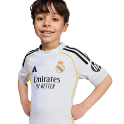Maternelle Jerseys/Replicas - adidas Real Madrid 25/26 Home Mini Kit - White-White