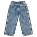 Worn Blue Denim-Worn Blue Denim