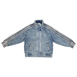 Vorschule Track Tops - adidas Firebird Denim - Worn Blue Denim-Worn Blue Denim