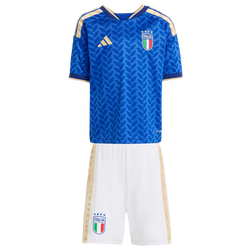 Vorschule Jerseys/Replicas - adidas Italy 26 Home Set - Bold Blue-Bold Blue