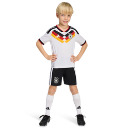 Vorschule Jerseys/Replicas - adidas Germany 26 Home Replica Set - White-White
