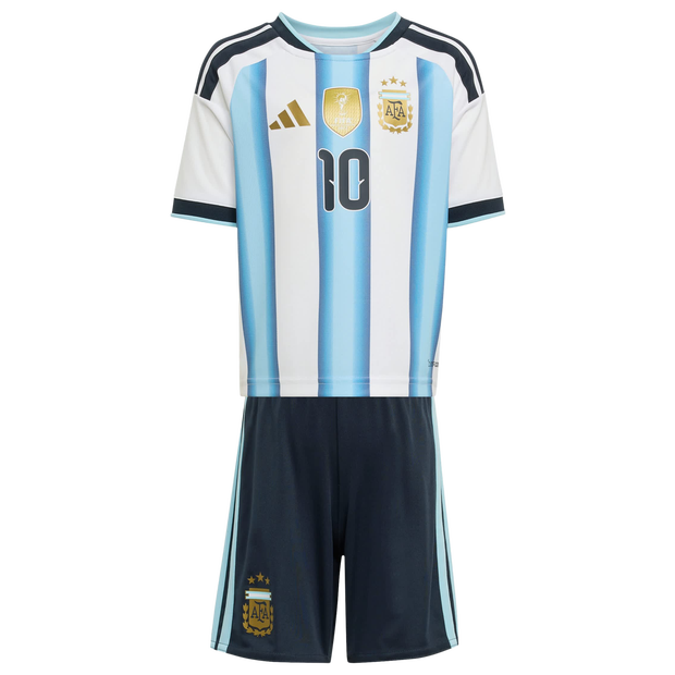 Adidas Argentina Truien/Replica's Peuter - Wit - Maat 111 - 116 CM - Poly Mesh